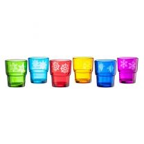 Glass T-Lite or Candle Votive Decorations (Set of 6)