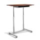 Height Adjustable Sit Stand Desk with Cherry Top