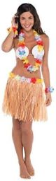 Amscan Shell Adult Size Hula Skirt Party Kit