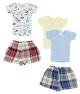 Infant Girls T-Shirts and Boxer Shorts