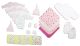 Newborn Baby Girls 17 Pc Layette Baby Shower Gift Set