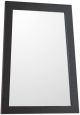 Ladder-shape framed mirror-manufactured wood-espresso