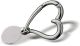 Outlined Heart Key Chain, Np  2