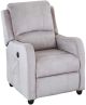Denali POWER Recliner Chair in Taupe Polyester Fabric