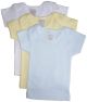 Boys Pastel Variety Short Sleeve Lap T-shirts - 3 Pack