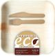 ECO Palm Leaf Plates 90 PK; 10” Areca Tree Disposable Dinnerware (30p 30f 30k)