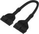 SilverStone Technology PP06BE-MB35 Super Flexible Short Modular Cable for Silverstone Power Supplies, SST-PP06BE-MB35