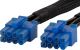 SilverStone Technology PP12-PCIE, 2 x PCIe 8 pin (PSU) to 12 pin (GPU) Power Cable for 2nd Gen Modular PSUs, SST-PP12-PCIE