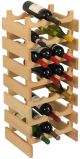 21 Bottle Dakota Wine Rack, UN_Unfinished