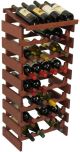 32 Bottle Dakota Wine Rack with Display Top, Mahogany