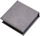 Leatherette Box Grey 1.5 X 4.75 Sq