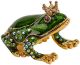 Frog Prince Trinket Box 1.5X 1.75 X 1.75