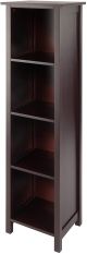Milan Storage Shelf or Bookcase 5-Tier, Tall