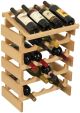 20 Bottle Dakota Wine Rack with Display Top, UN_Unfinished