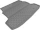 3D MAXpider Cargo Custom Fit All-Weather Floor Mat for Select Kia Forte Models - Cargo Liner, Gray