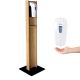 Automatic Touchless Gel Hand Sanitizer Dispenser on Floor Stand, with Drip Catcher, Unfinished