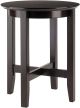 Toby End Table in Espresso Finish