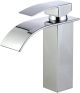 Santiago Single Handle Bathroom Vanity Faucet in Polished Chrome