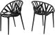 Branch Modern Dining Side Chair-Set Of 2