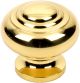 11705-3 Classique Knob - Polished Brass