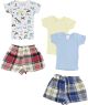 Infant Girls T-Shirts and Boxer Shorts