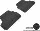 3D MAXpider Second Row Custom Fit Floor Mat for Select BMW 3 Series Models - Classic Carpet (Black)