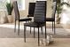 Baxton Studio Armand Modern and Contemporary Brown Faux Leather Upholstered Dining Chair (Set of 4)