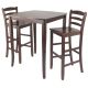 3-Pc Inglewood High/Pub Dining Table with Ladder Back Stool