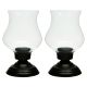 Traditions Collection Hurricane FAT Chimney Candle Holder  (Set of 2)