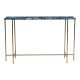 BLUE AGATE CONSOLE TABLE