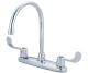 Two Handle Kitchen Faucet, Chrome Finish