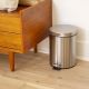 Stainless Steel Fingerprint Resistant Soft Close, Step Trash Can-5L (1.3 Gallons)