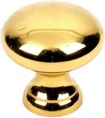 Elegance Knob - Polished Brass 11902-3