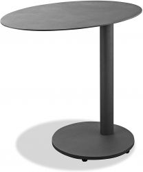 Colton Indoor/Outdoor Aluminum Side Table with steel base, all parts powdercoating.