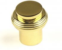 Galaxy Solid Brass Knob, Brass/Antique Brass 10914-33